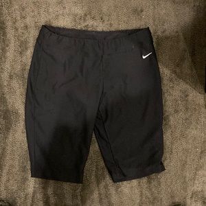 Black Nike Biker shorts